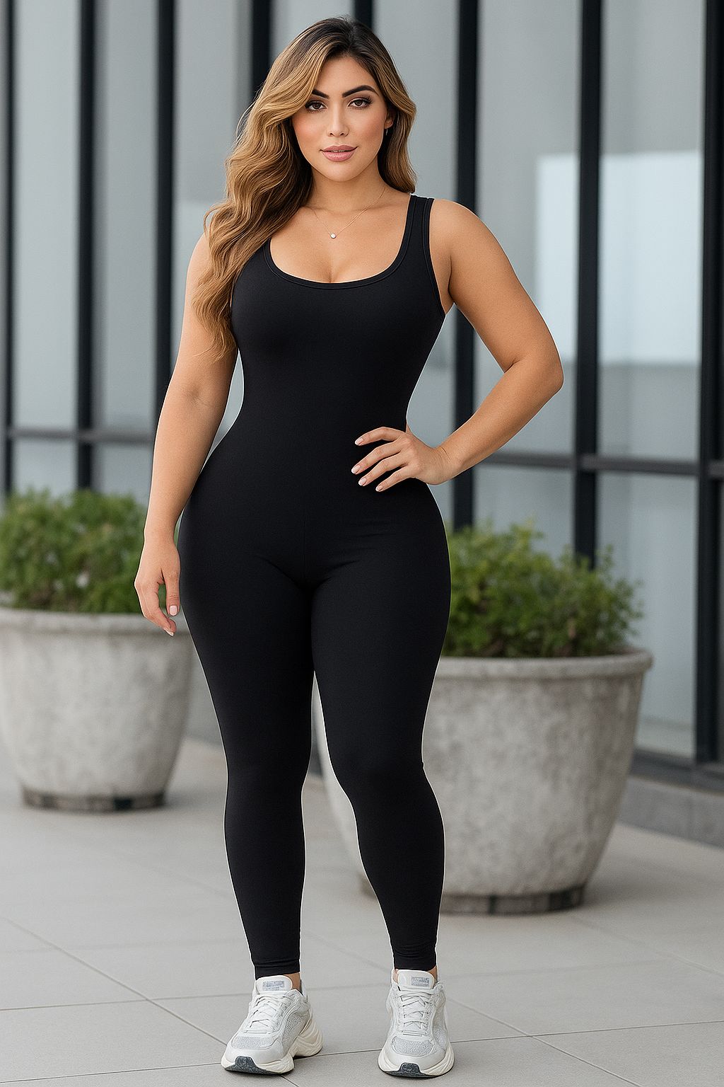 Vista 9 de ENTERIZO LARGO PUSH UP - COLOR: AGUAMARINA